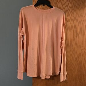 LOFT Peach Long Sleeve Tee